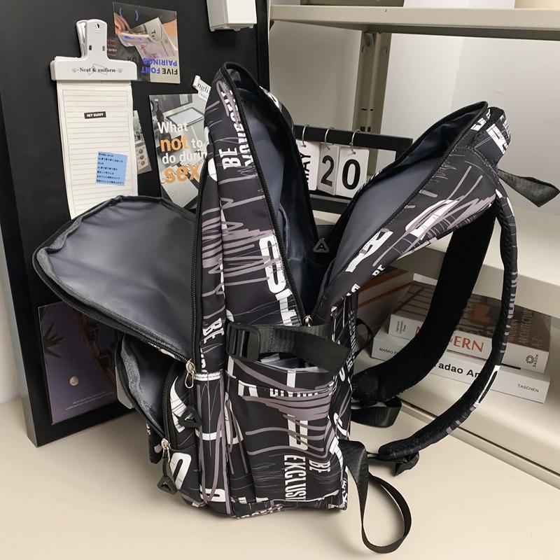 Рюкзак для пары с буквенным принтом — фото 12