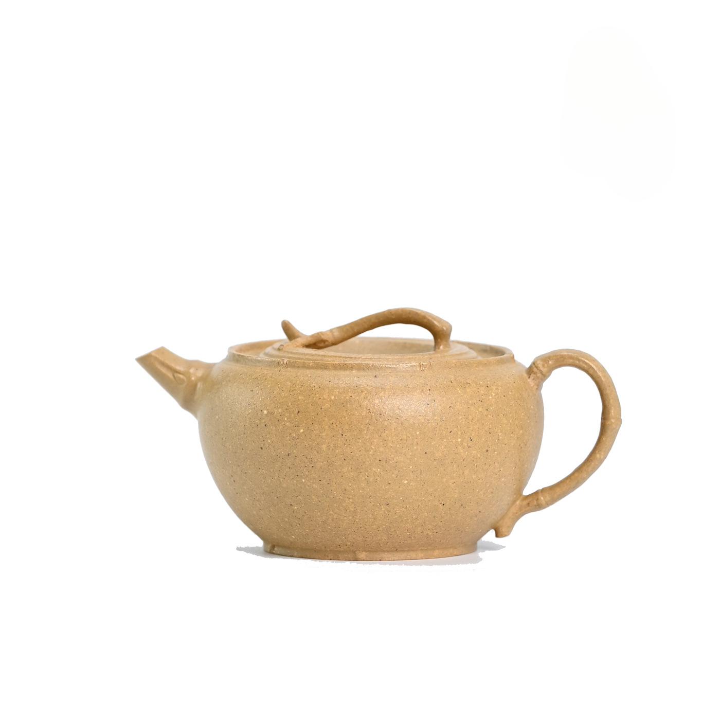 

100ml Exquisite Yixing Purple Clay Teapots Handmade Bamboo Joint Pot Raw Ore Section Thin-body Mud Kettle Chinese Zisha Tea Set