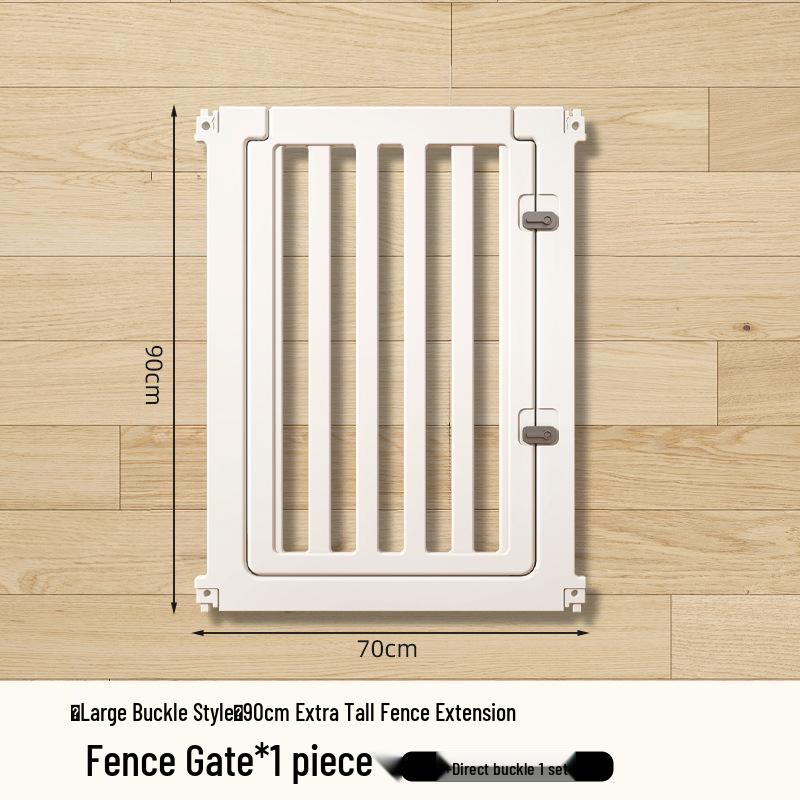 Super High 90cm Pet Fence with Large Buckle for Medium to Large Dogs - Resin Dog Cage Fence for Home Use