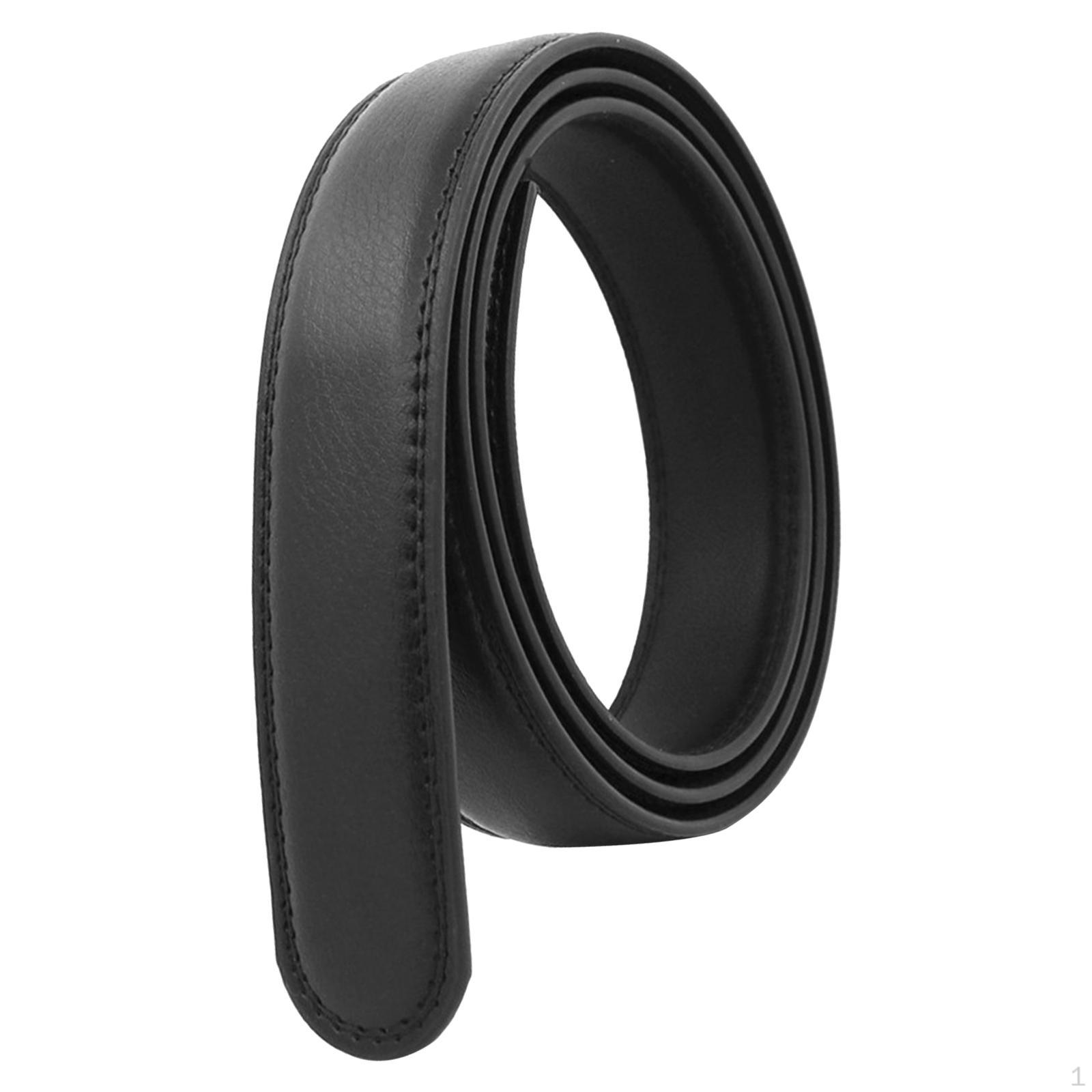 

Автоматический мужской ремень на талию без пряжки, ширина 3,5 см, формальный простой модный сменный пояс 130cm