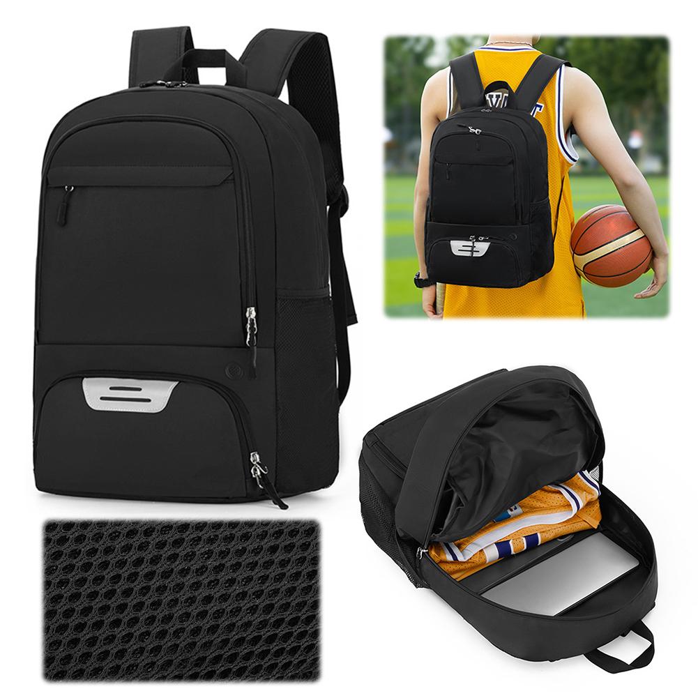 Basketball Backpack Large Sports Bag with Shoe Compartment Sports Backpack Multi-pockets Laptop Backpack Waterproof for Travel