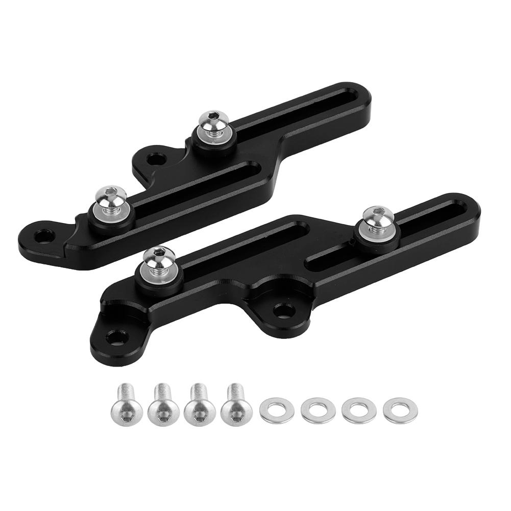 Motorcycle Windscreen Adjusters Windshield Bracket for HONDA NC700X NC750X 2012 2015 (Black)