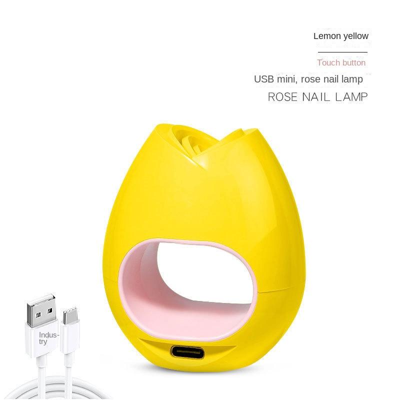 

Лампа для наращивания ногтей, машина для фототерапии, масло для ногтей, клей для выпечки, лампа Rose lamp жёлтый