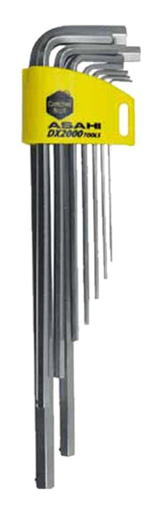 

ASH Catcher Wrench Long Hex Wrench Set (9 Pieces) AYKS910