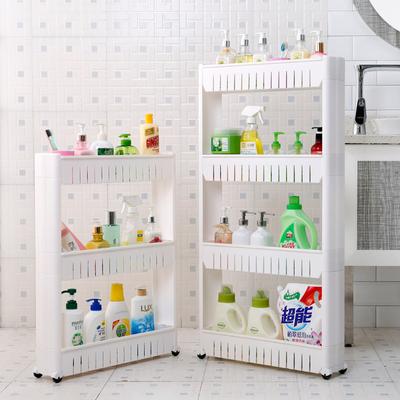 Estante de almacenamiento móvil, espacio interespacial, estante de almacenamiento para cocina, estante de almacenamiento para el baño, estante de acabado de costura lateral para nevera