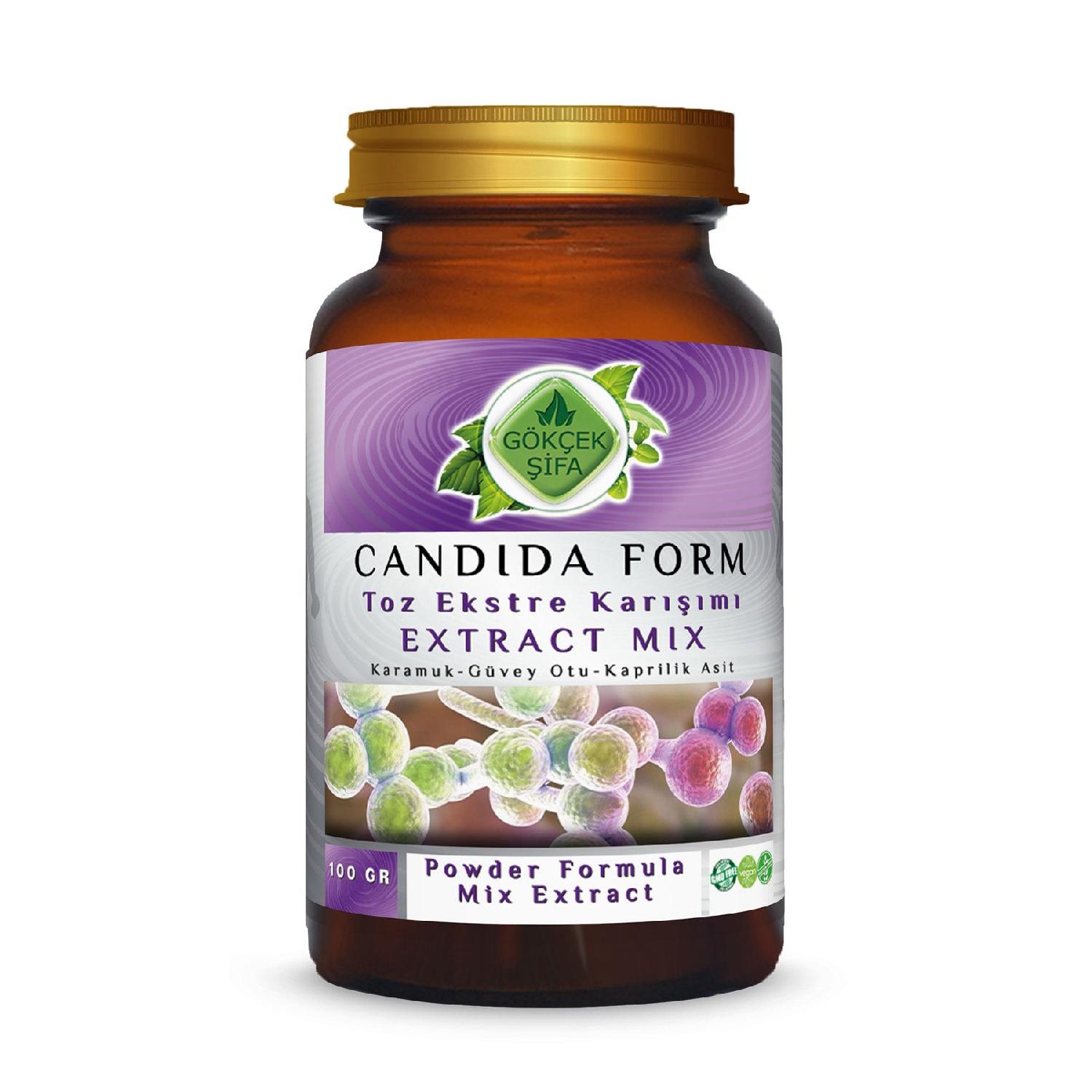 

Candida Form Powder Extract Mixture