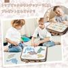 Neueins Outing Cloth Picture Book Dinosaur Busy Board Montessori Toy Outing Board Dressing Practice Educational Toy Fine Motor Skills Fabric Toy Gift