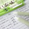 4PCS Cute Panda Erasable Pen Blue/Black Ink 0.5mm Gel Pen Cartoon Thermal Eraser Pen  School Office