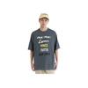 Fila Letter Logo Printed Classic Loose Breathable Round Neck Short Sleeve T-Shirt Men T-Shirts Cangbu-Gray F11M133183F-DY
