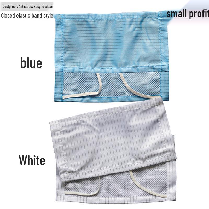 Anti-Static Dustproof Double-Layer Breathable Cloth Face Mask with Elastic Straps