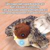 USB Rechargeable Flapping Bird Cat Toy Touch Activated Chirping Interactive Plush Toy with Catnip for Indoor Kitten Enrichment