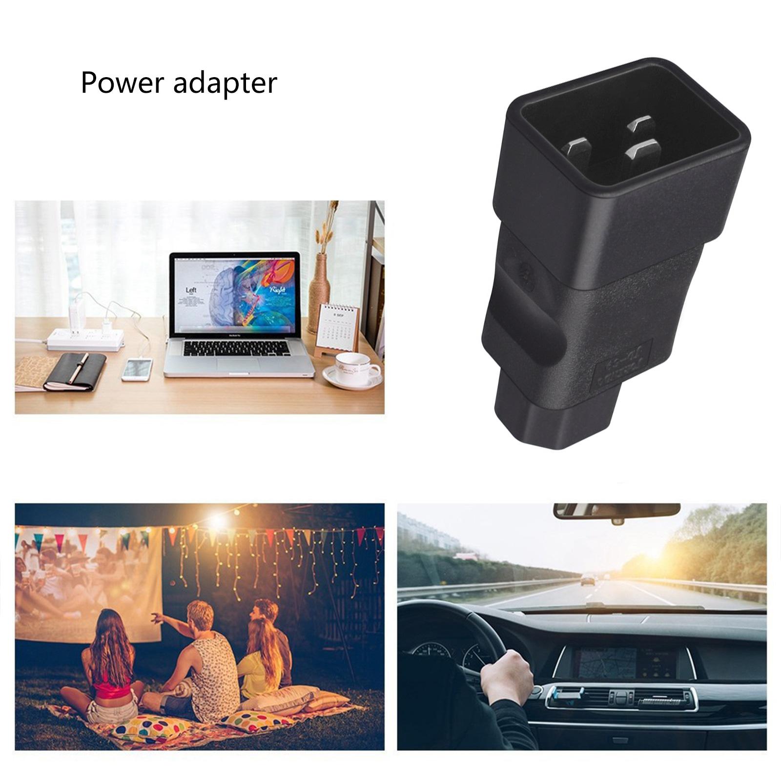 

IEC320 C13 to C20 Power Adapter Female C13 to Male C20 Power Socket Adapter 16A to 10A Converter for Electrical Devices