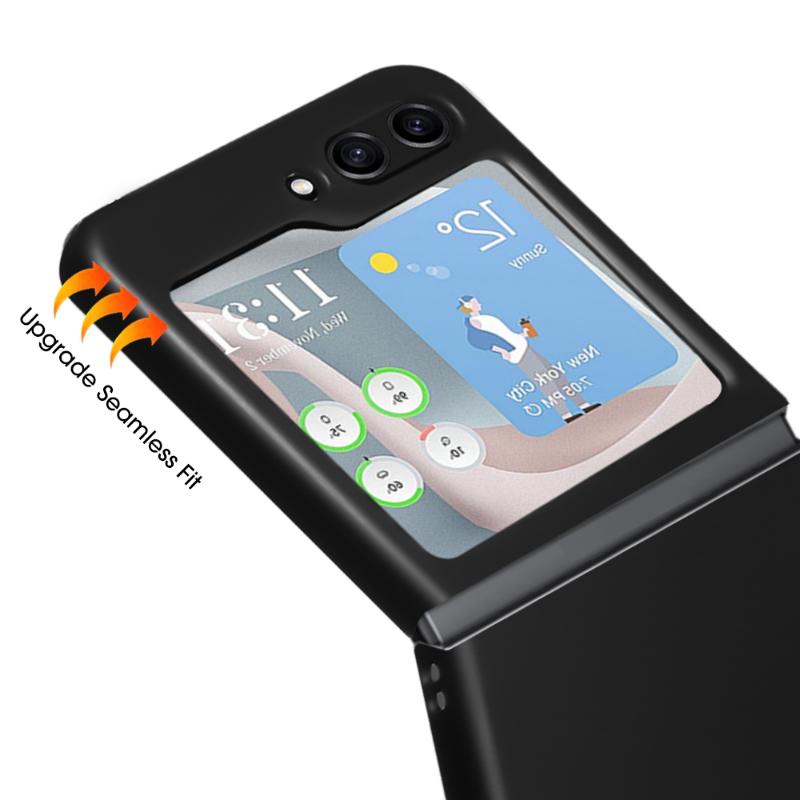 Phone Case for Samsung Galaxy Z Flip 5 5G Flip 4 Ultra Thin Slim Phone Shell Anti-scratch Protective Cover