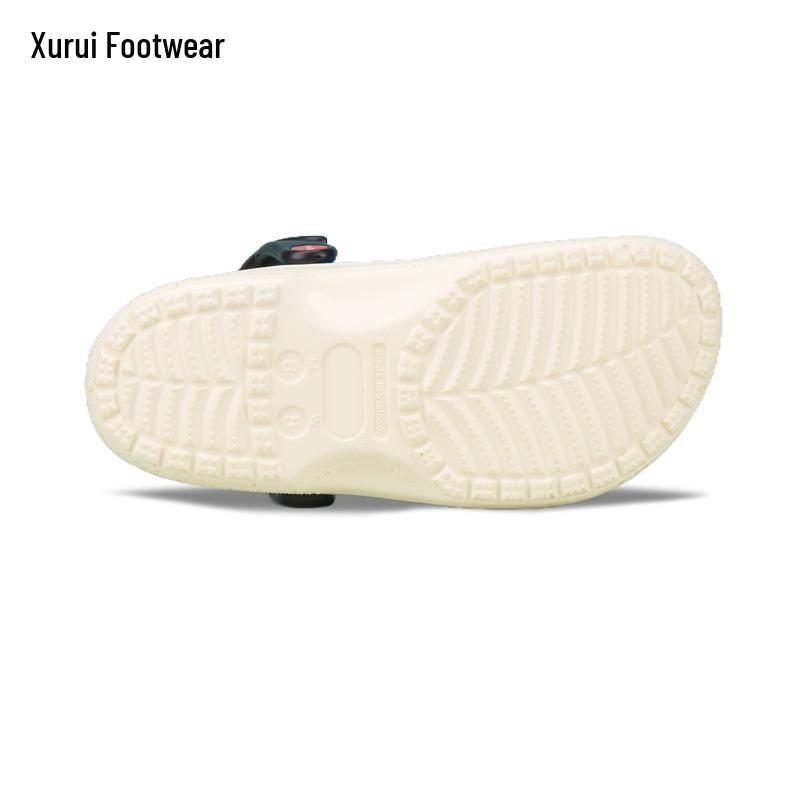 Pringles Mr. Big Beard Cartoon Crocs: Kids' Non-slip Beach Sandals & Slippers