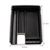 Black ABS Car Center Storage Box Tray For Nissan X-trail 2014 2015 2016
