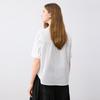 Elva' Island Women's Premium Short Sleeve White Shirt