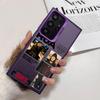Etui na telefon rapera R-Roa do Samsung Galaxy S25 Edge S24 S23 S22 S21 S20 Ultra Silikonowe Srebrne Pokrowiec