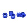 5Pcs Aluminum Alloy Single Chainring Bolts Ultra Light Bicycle Chainring Bolts for Road Mountain