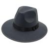 Unisex British Style Felt Fedora Hat
