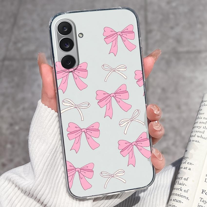 Cover Trasparenti per Telefono Per Samsung M36 M35 M34 M33 M32 M31 M30 M80s M60s M62 M56 M54 M53 M51 Modello Rana Felice Custodia Protettiva Morbida in TPU Per Guscio Samsung