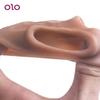 Par deler sexleketøy Penisermeforstørrelse Sexleketøy Kondomer Dildo Extender Cock Delay Ring