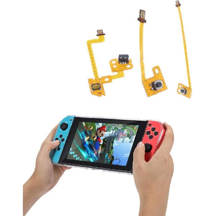 Ximimark 1Pcs ZR Button Key Ribbon Flex Cable Replacement Part for Nintendo Switch Joy-Con Controller Buttons Cable