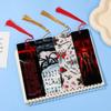 Hot Creative Reader Accessories Movie Horror Acrylic Bookmark Withtassel For Bookworm Student Stationery Teacher Office Supplies