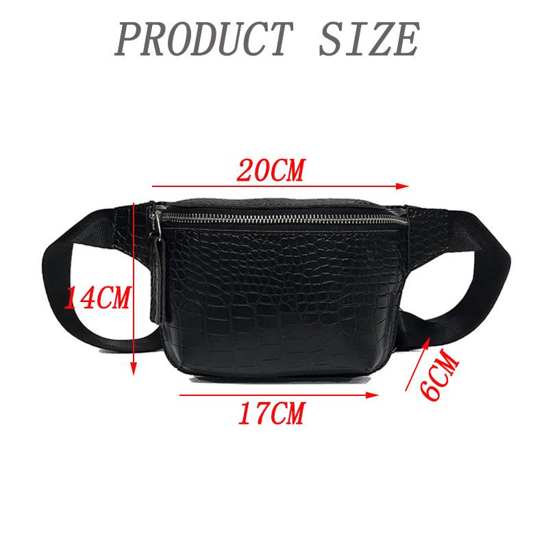 waist bag size
