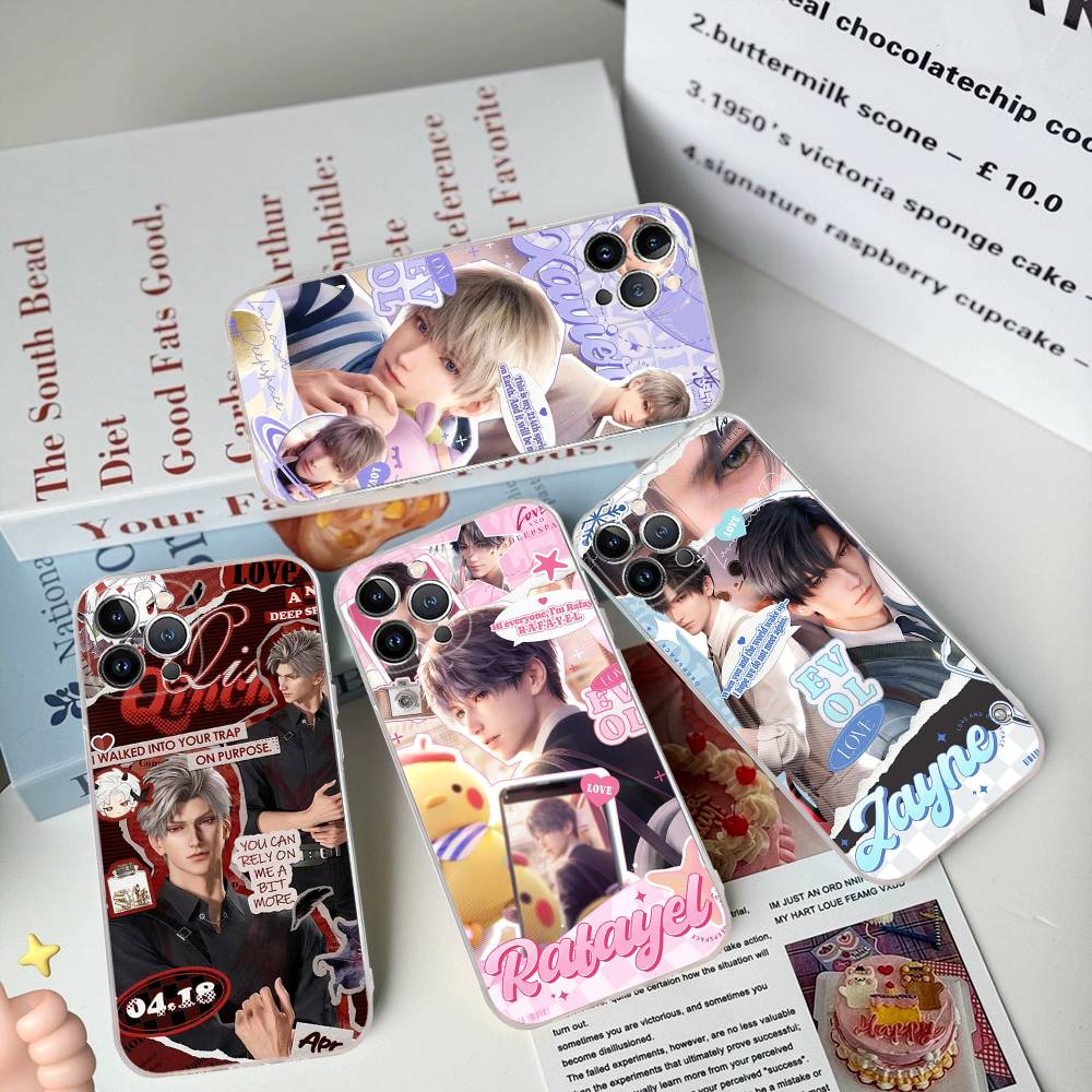 Game Love And Deepspace Phone Case For IPhone 17 16 15 14 13 12 11 Pro Max Plus Soft Cover Personalized DIY