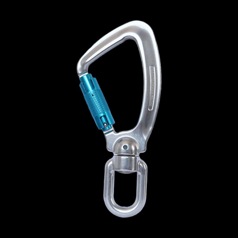 Universal Rotating Auto-Lock Safety Carabiner