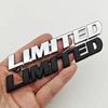 3D Metal Car Letters Logo LIMITED Rear Trunk Badge Sticker Emblem For JEEP Grand Cherokee Overland Compass Wrangler Accessories