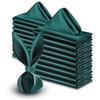 High-End Satin Napkin - Folded Flower Design for Hotels and Weddings