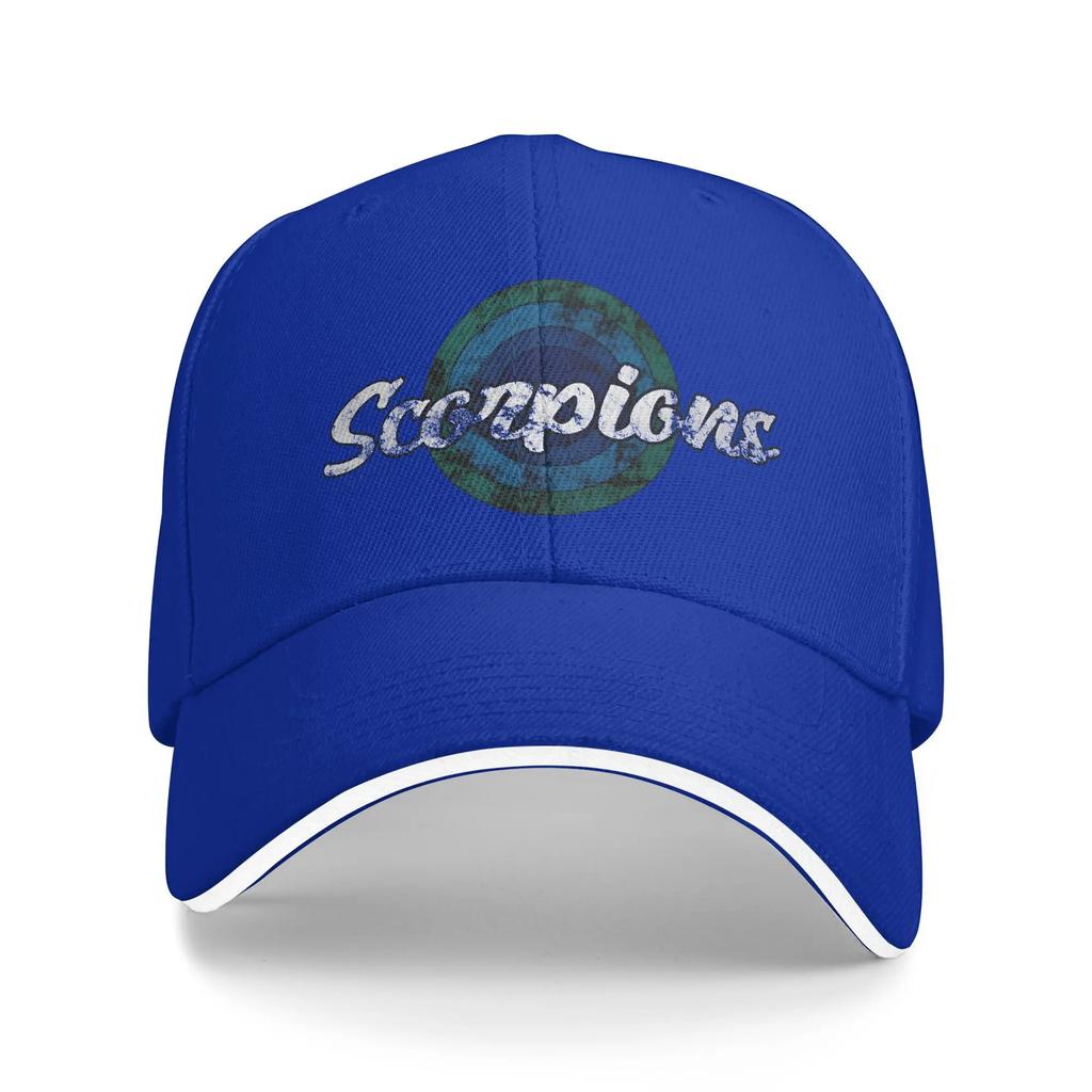 Summer Scorpions Band Tour Baseball Cap Tennis Skate Fashion Print Sun Hip Hop Hats Unisex Unisex Hot Sale Baseball Caps