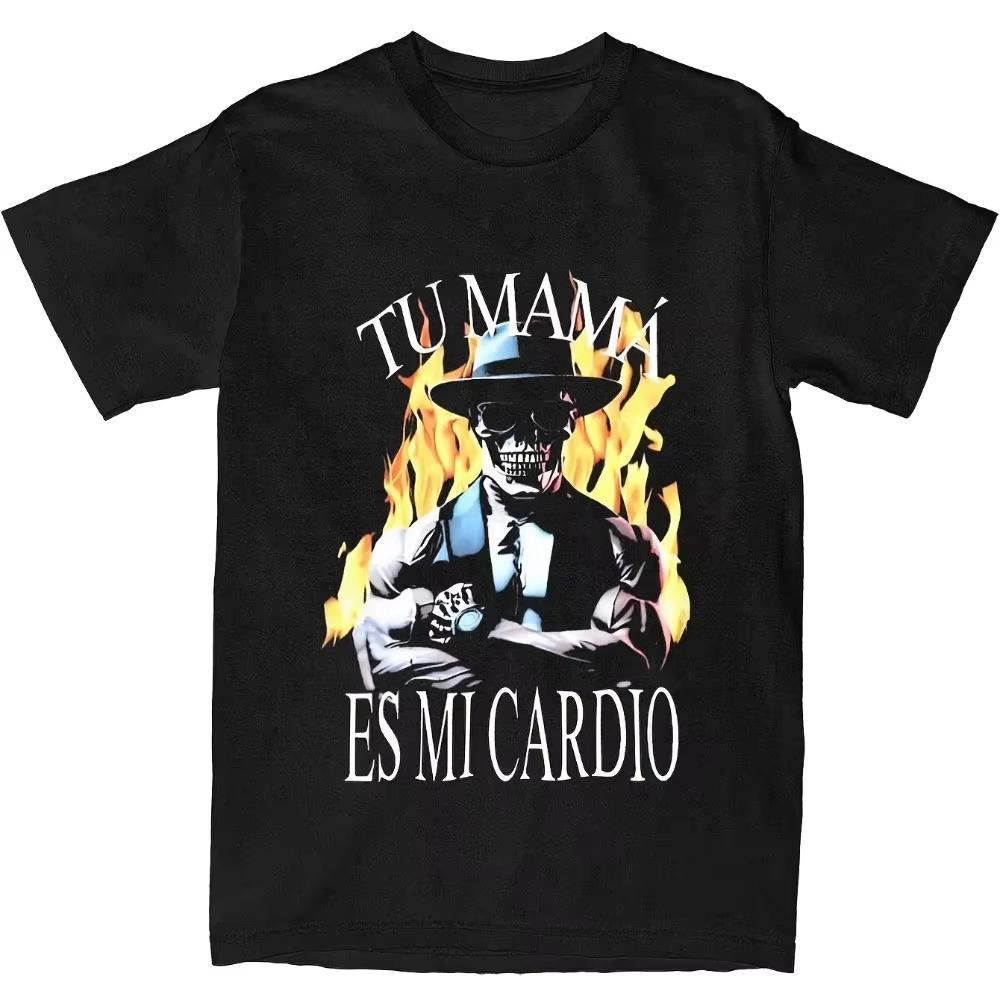 

The 2026 Summer New Caracas Chidas Gym Men s T-shirt Is A High-quality and Fashionable Round-neck Printed Unisex - Men s Summ... S разноцветный