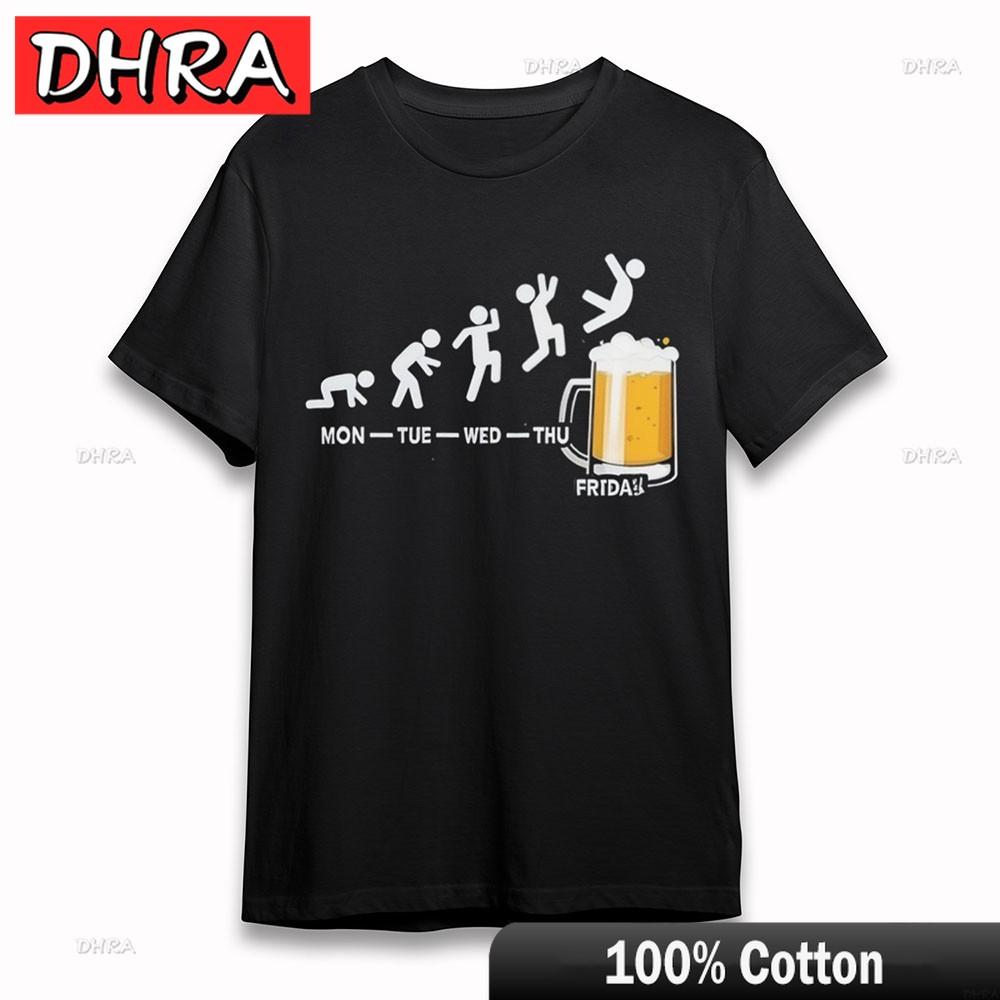 

Womens Oversize Comfy TShirt Workweek Progress Beer Mug Tee Short Cotton Black Clothing Tees for Unisex TShirt Girls Nostalgia 4XL
