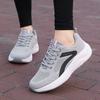 Damen-Sportschuhe Bequeme Laufschuhe Flyknit Vielseitig Schnürung Freizeit-Schuhe Für Damen Atmungsaktiv Und Modisch