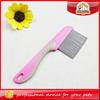 Stainless Steel Pet Dog Cat Anti Lice Fea Grooming Combs Tear Stain Removal Comb with Rounded Teeth