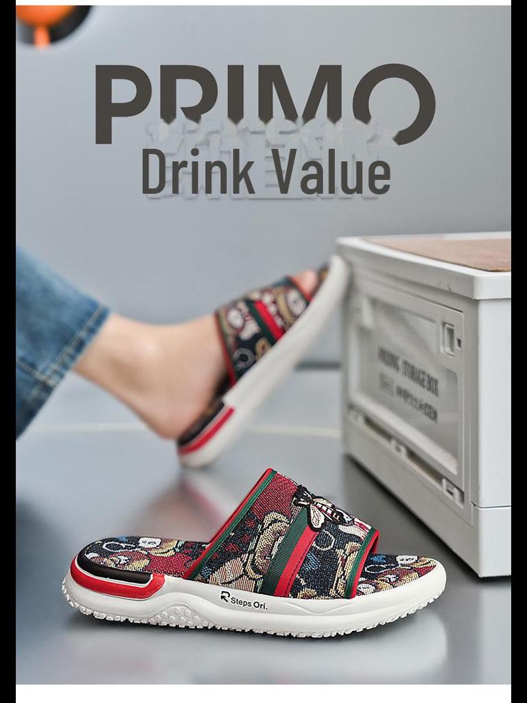 Pánské stylové letní sandály s měkkou podrážkou: Odolný, pohodlný a ideální pro vnitřní/venkovní použití.