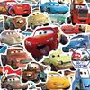 10/30/50pcs Funny Cartoon  Cars Stickers Cute Lightning McQueen Anime Decals Luggage Notebook Phone Graffiti Sticker Pack
