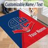 Custom Text Printed Rug Bolton Wanderers FC Non Slip Floor Carpet For Home Room Decor