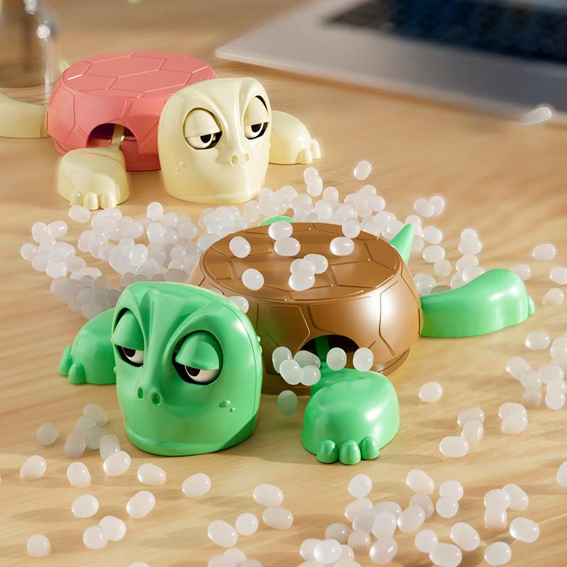 3D Printed Panicked Turtle Coaster Home/Office Decorative Coffee Tea Cup Mat Insulation Pad Mug Holder with Funny Expression