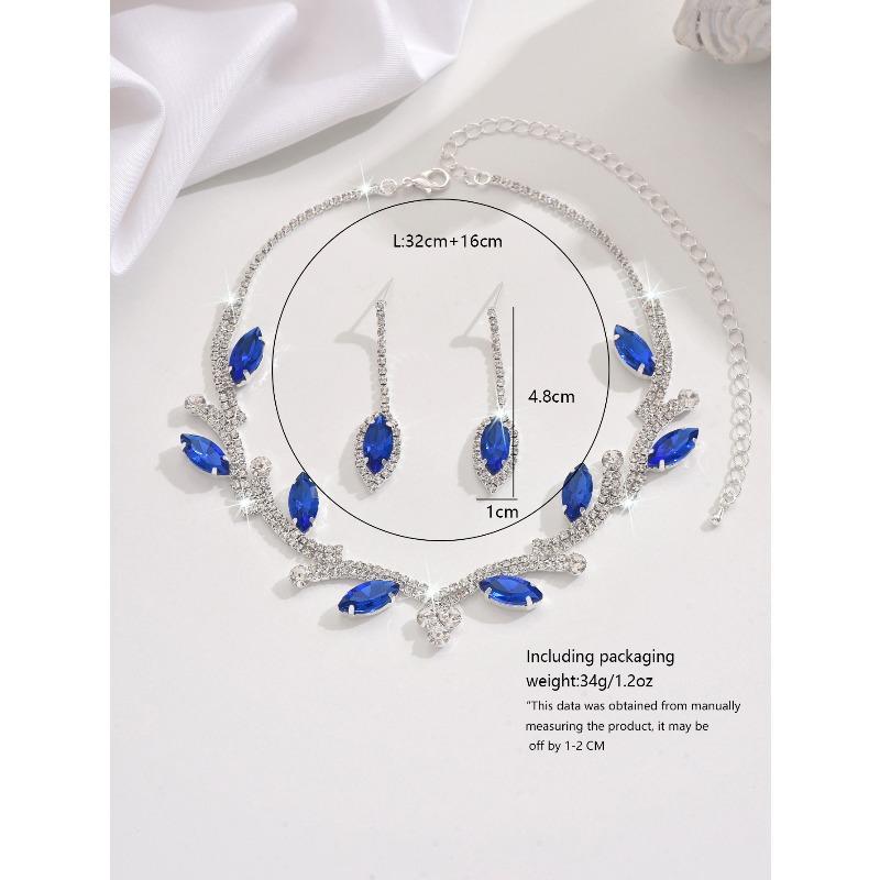 Necklace - European and American Court Style Choker - New Retro High-end Jewelry Set