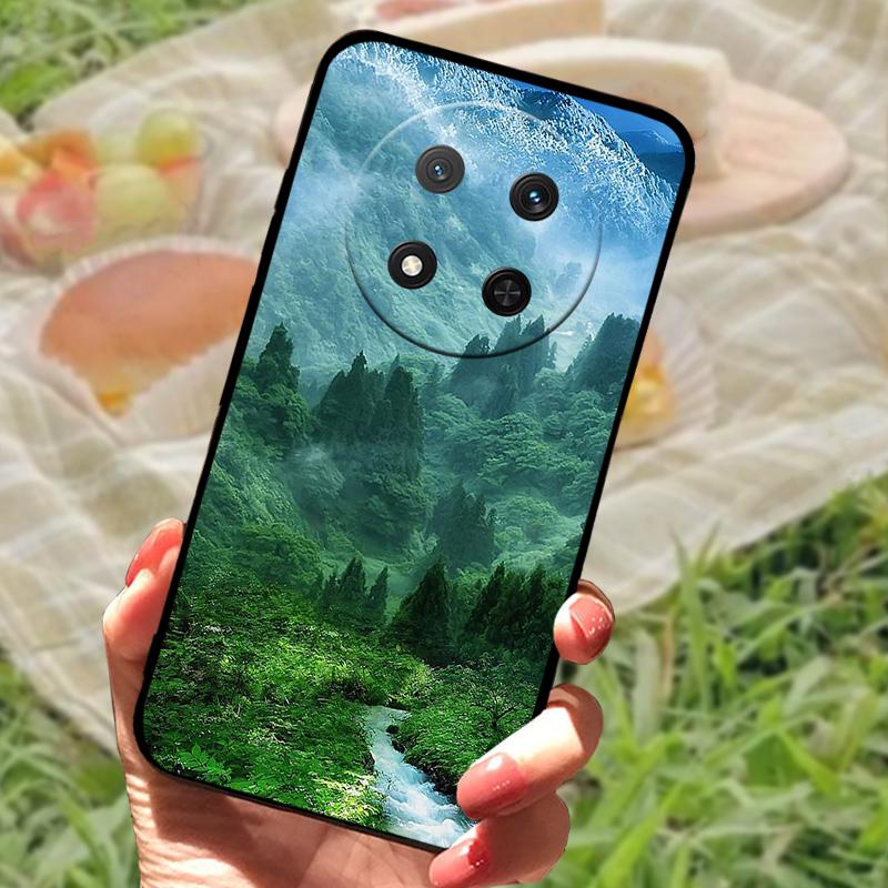 Etui Do Huawei Honor Magic7 Lite 5G Miękkie Silikonowe TPU Pokrowiec Na Telefon Dla Honor Magic7 Pro Fundas Magic 7 Odporna Na Wstrząsy Osłona Zderzaka