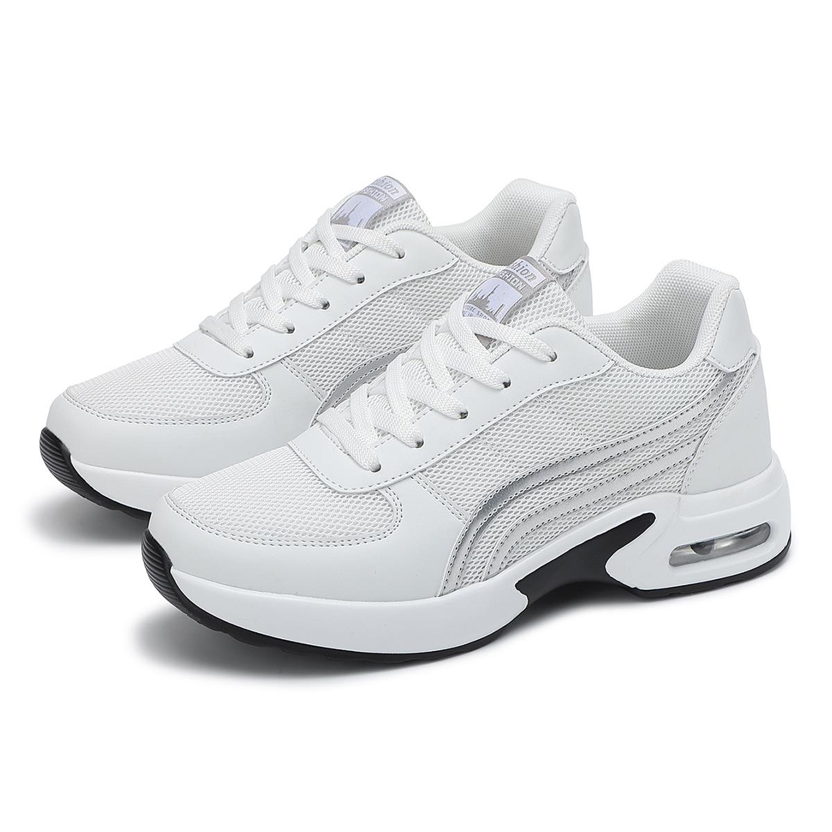 

Fashion Woman Trainers Designer Summer Platform New Running Anti Slip High-quality Tennis Sports Height Increasing Casual Training Shoes 42 белый