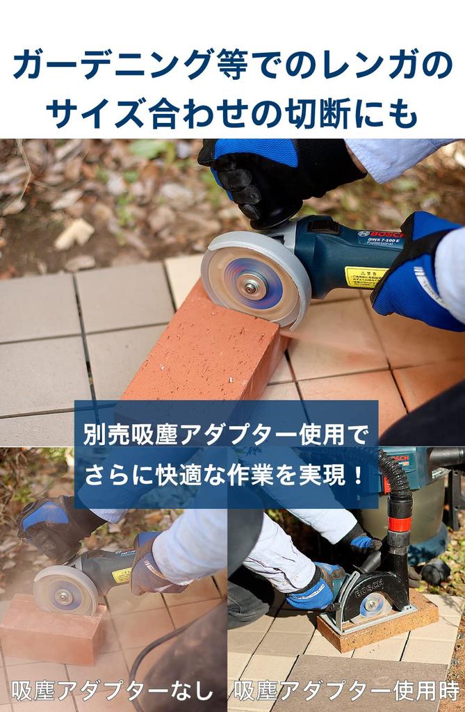 Bosch Professional 100mm Disc Grinder Variable Abrasive Tool Disc Sander (Infinitely Speed) [GWS7-100E]