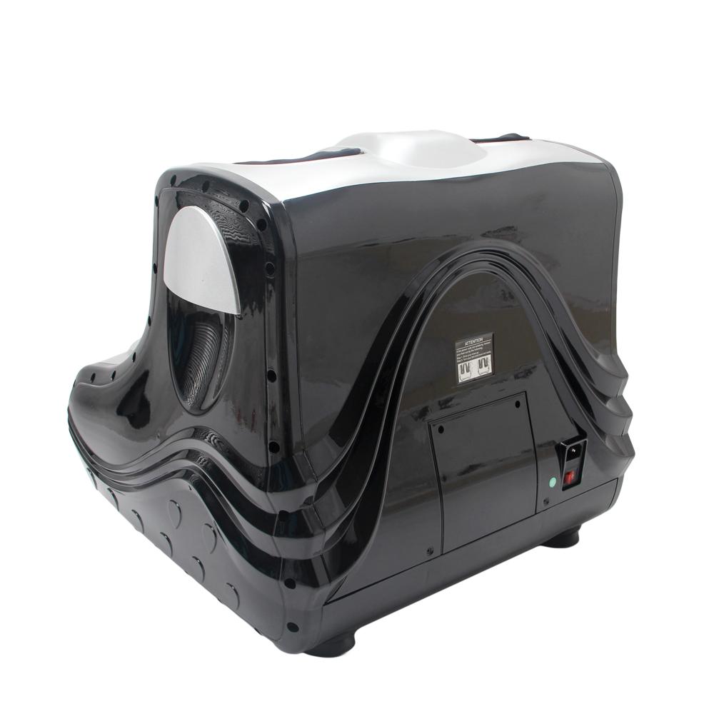 Smart Kneading Rolling Vibration Shiatsu Foot Calf Leg Massager 110V US Plug Gray