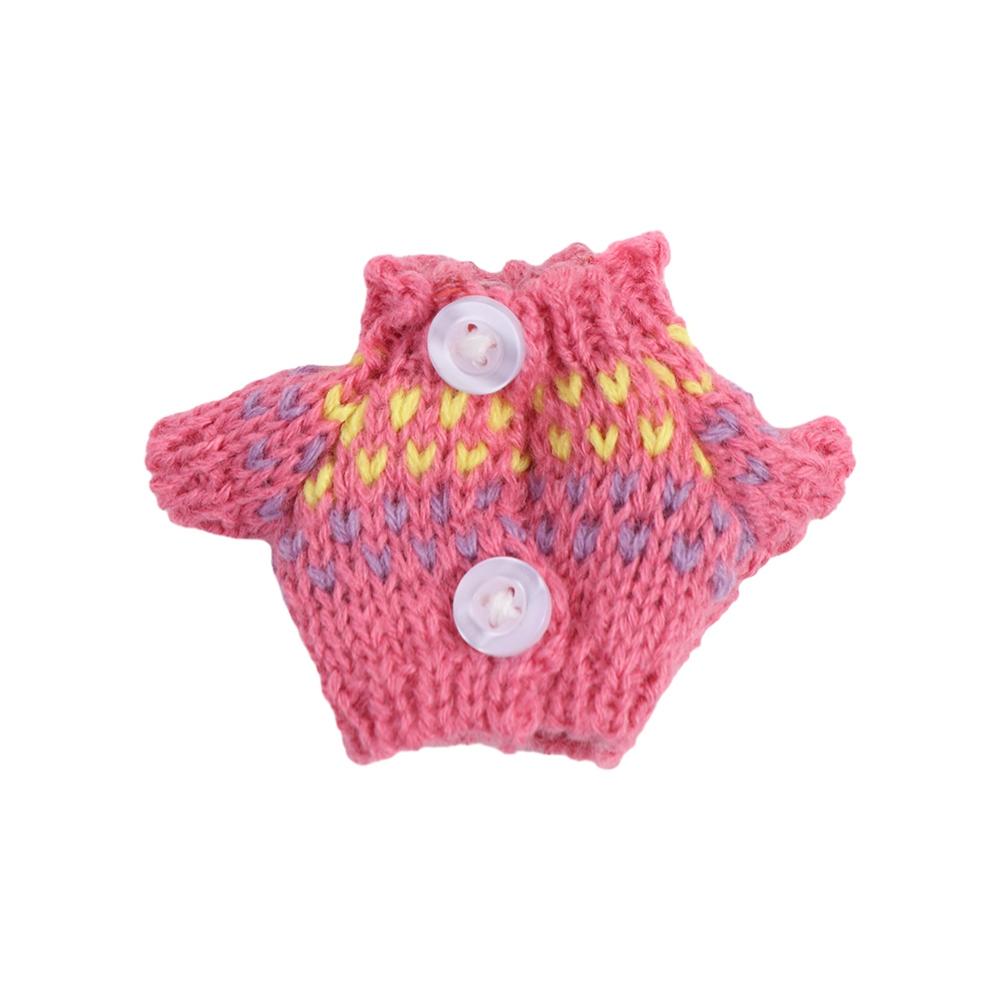 Dolls Sweater Accessories for Ob11 16cm 17cm Bjd 10cm Dog Doll Clothes Baby Clothes BJD Doll Accessories Sweater Clothes