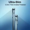 Ultra Thin Frameless Clear Case for iPhone 16 15 14 Plus 13 12 11 Pro Max Slim Hard PC Shockproof Bumper Transparent Back Cover