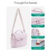 Soft Sided Insulated Food Bag Waterproof Interior Double Carrying Options Practical Tear Resistant Lunch Bag For Adults