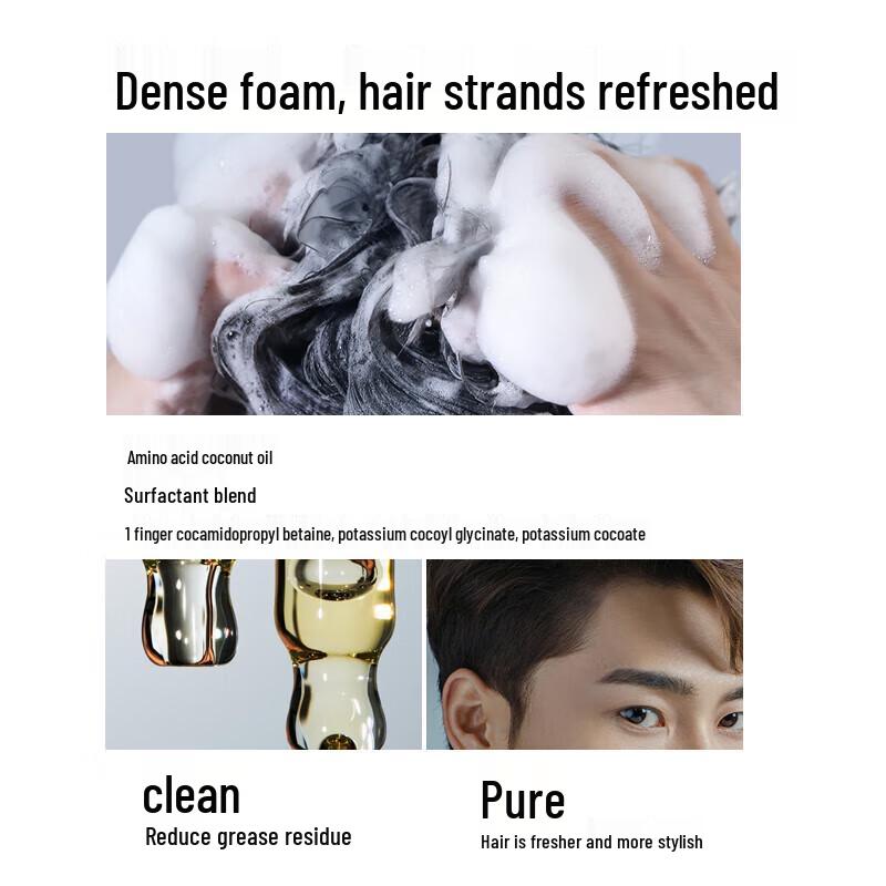 JVR Men's Cool Refreshing Shampoo